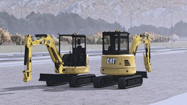 fs25-mods, Caterpillar 304E2 Mini Excavator V1.0