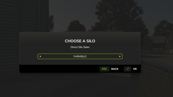 fs25-mods,  Direct Silo Sell V1.0