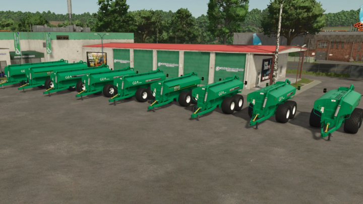 fs25-mods,  GEA Houle Manure Spreader Pack V1.0