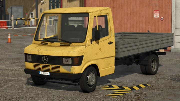 fs25-mods,  Mercedes Benz D310 Flatbed Truck v1.0