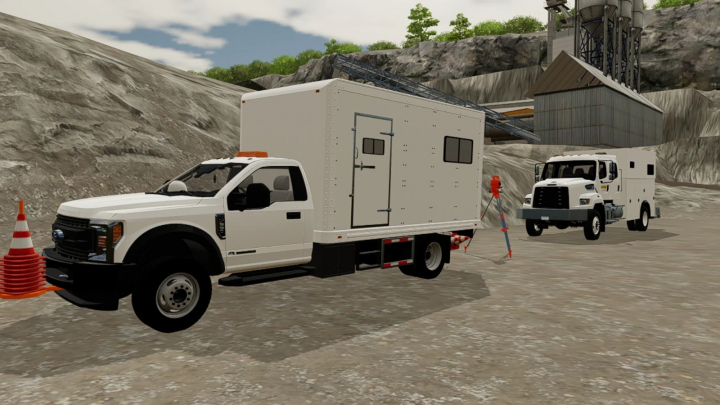 fs25-mods, T.O.C F550 311TR/MTQ box truck edit v1.0