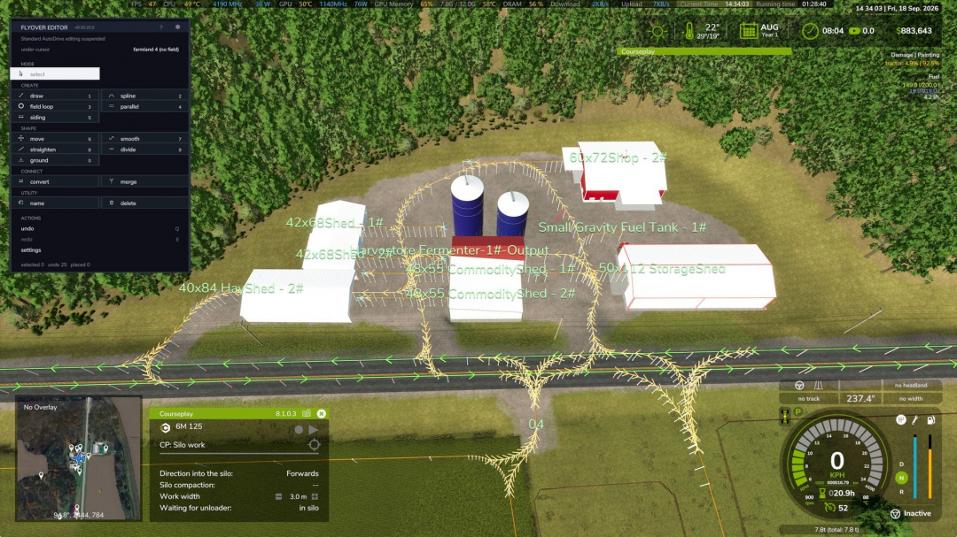 AutoDrive Hawkeye Creek V1.0