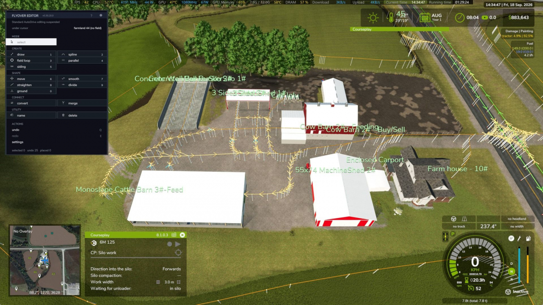 AutoDrive Hawkeye Creek V1.0