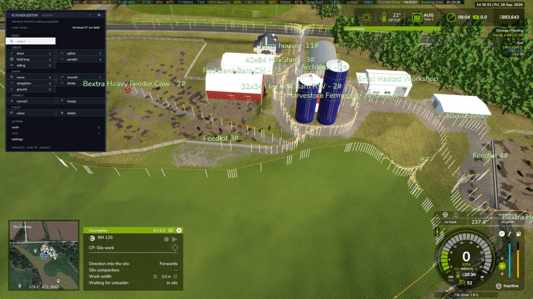 AutoDrive Hawkeye Creek V1.0