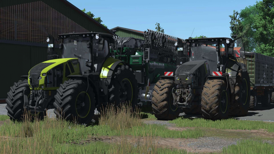 CLAAS AXION 900 Big, powerful & well-equipped v1.0
