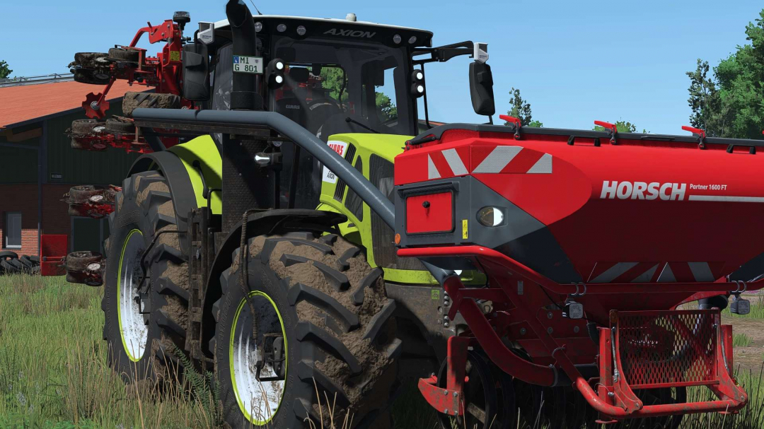 CLAAS AXION 900 Big, powerful & well-equipped v1.0