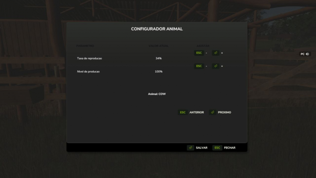 Configurable Animal Reproduction V1.0