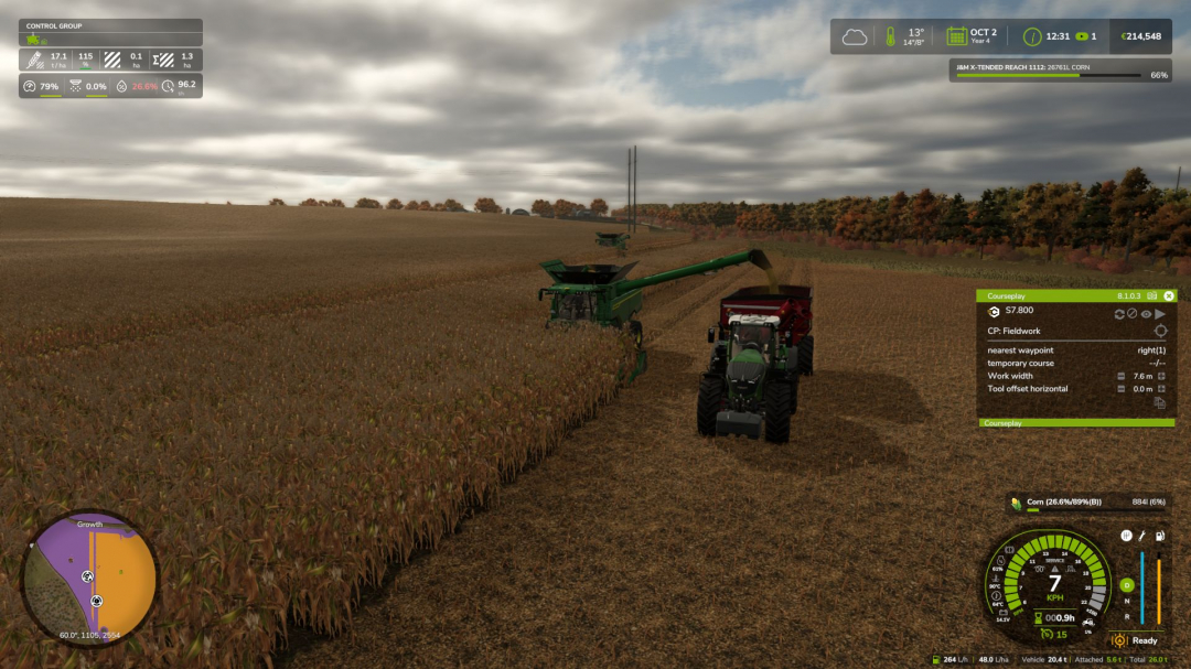 Courseplay: Unload Me V1.0