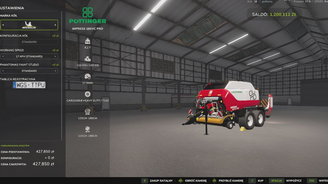 Pöttinger IMPRESS 185 VC Pro V1.0