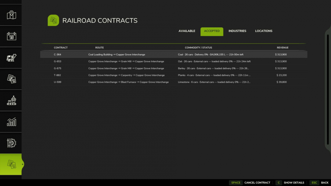 Railroad Contracts v1.0