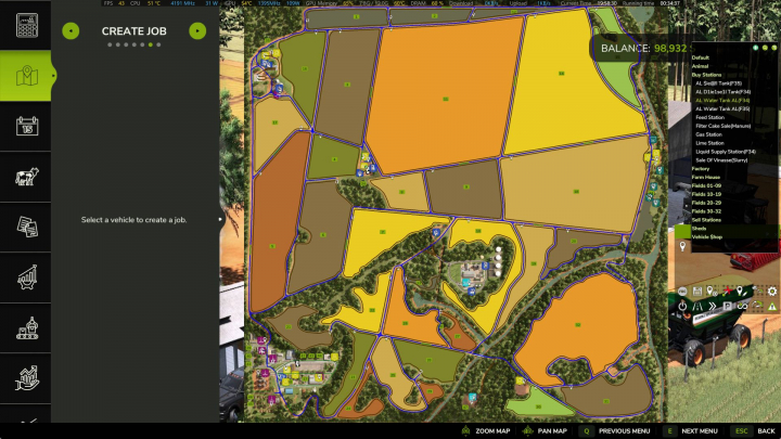 fs25-mods, AutoDrive Fazenda Agua Limpa V1.0