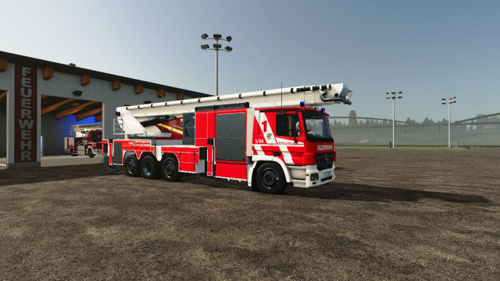 fs25-mods,  BF Mittelberg Articulated Fire Truck V1.0