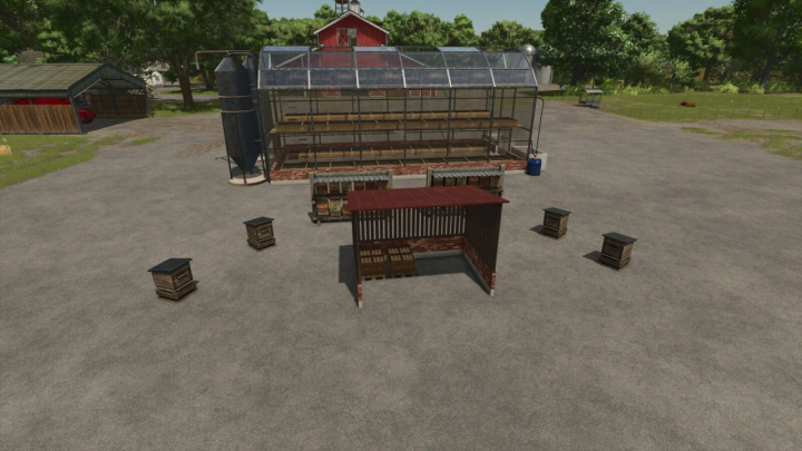 fs25-mods,  Honey Pallet Spawn Location V1.0