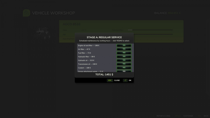 fs25-mods,  Hyper Realistic Maintenance 2 V1.3