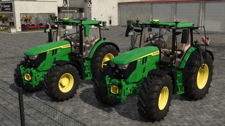 fs25-mods,  John Deere 6R 145-185 V1.1.1