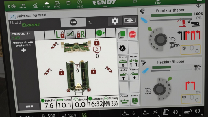 fs25-mods,  Krone EasyCut isoBUS Screen (Prefab) V1.0.0.2