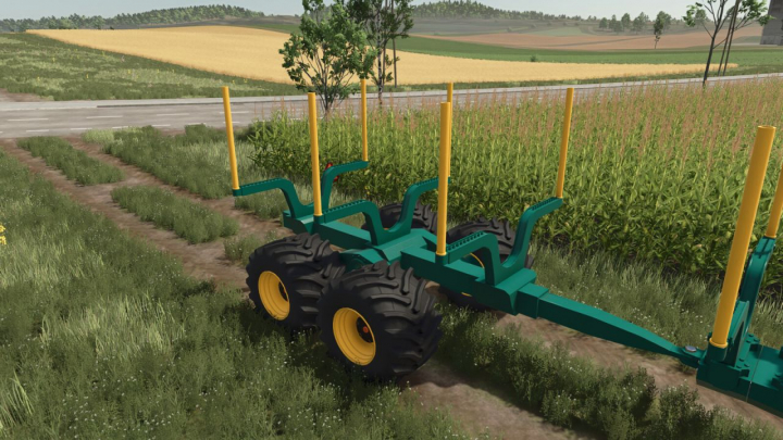 fs25-mods,  Lizard LogFlex Forwarder Trailer V1.0