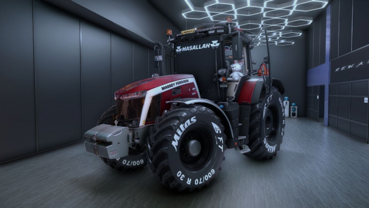 fs25-mods,  Massey Ferguson 8S Red V1.0