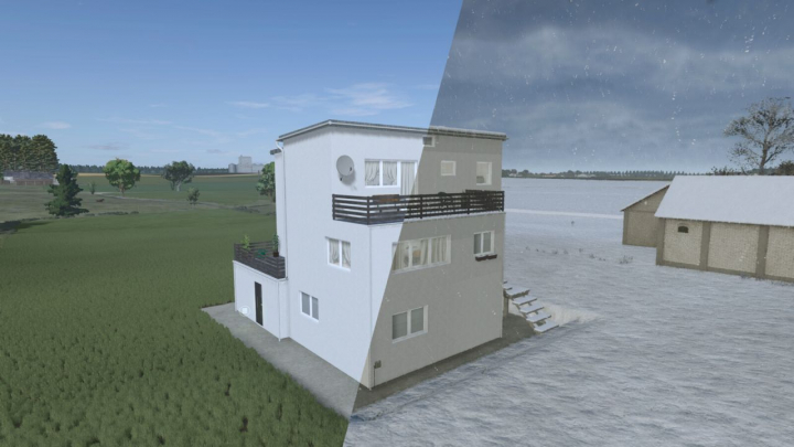 fs25-mods, Multi-Family House V1.0