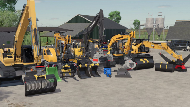 fs25-mods,  PLADDET Ground set + Gripper V2.0