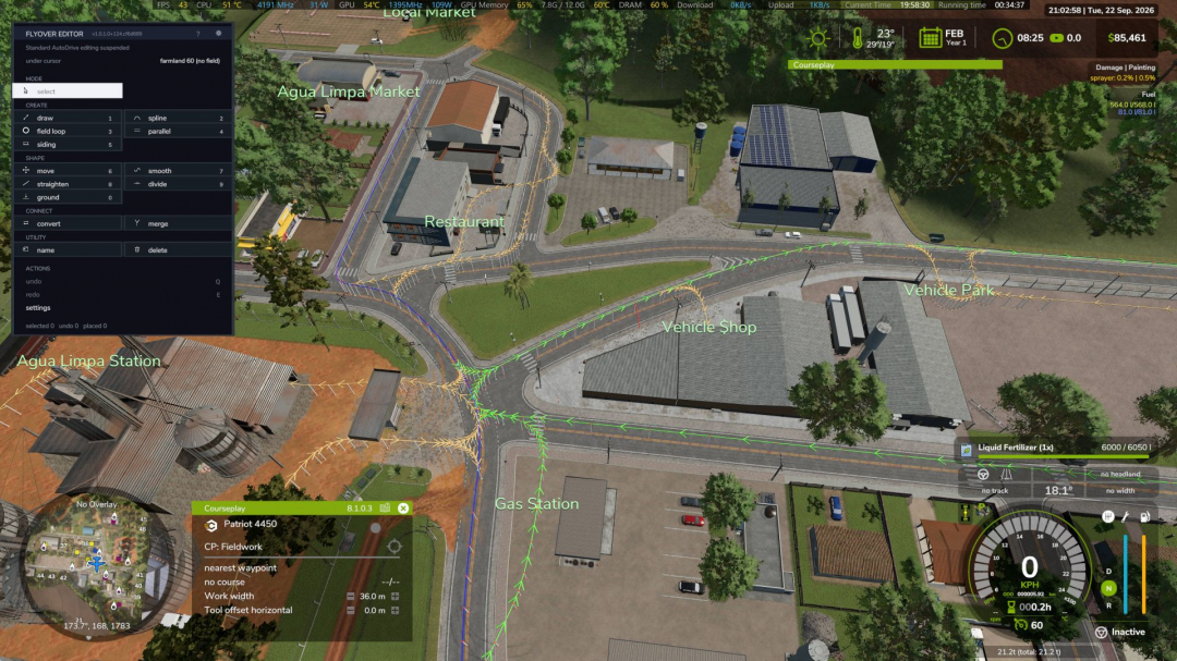 AutoDrive Fazenda Agua Limpa V1.0
