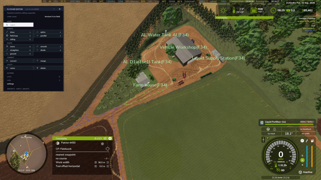 AutoDrive Fazenda Agua Limpa V1.0