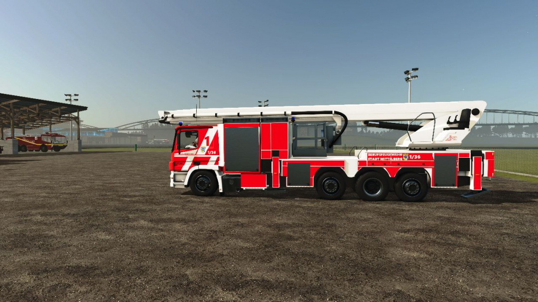 BF Mittelberg Articulated Fire Truck V1.0