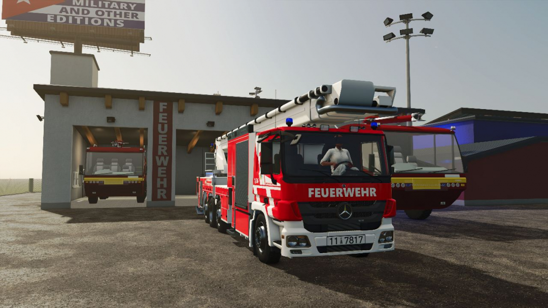 BF Mittelberg Articulated Fire Truck V1.0