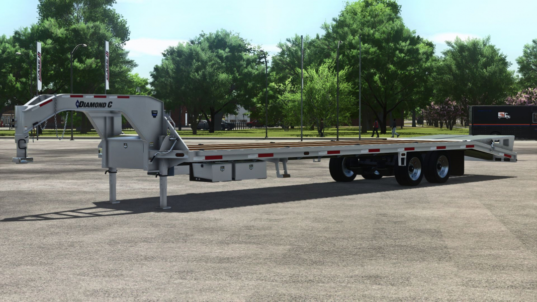 Diamond C FMAX210 40? Gooseneck Trailer V2.1