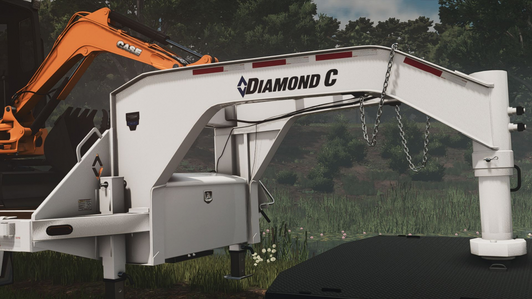 Diamond C FMAX210 40? Gooseneck Trailer V2.1