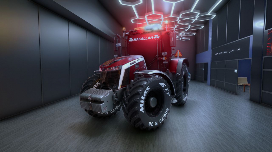 Massey Ferguson 8S Red V1.0