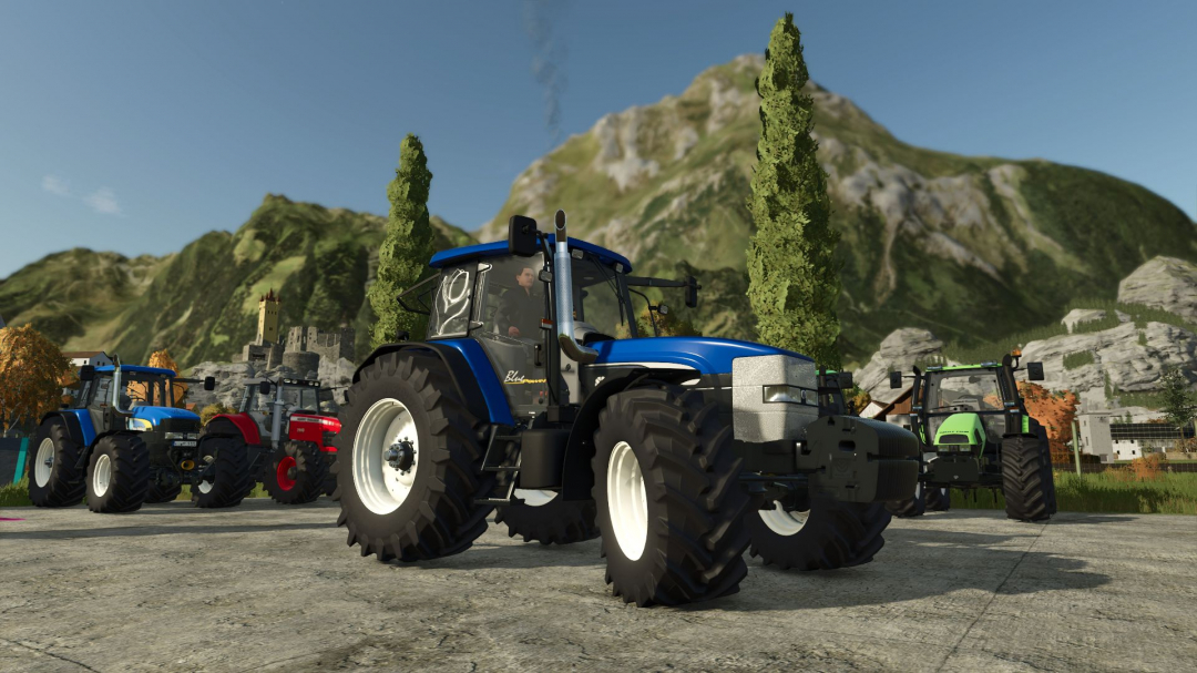 New Holland TM M FORD FIATAGRI Pack v1.0