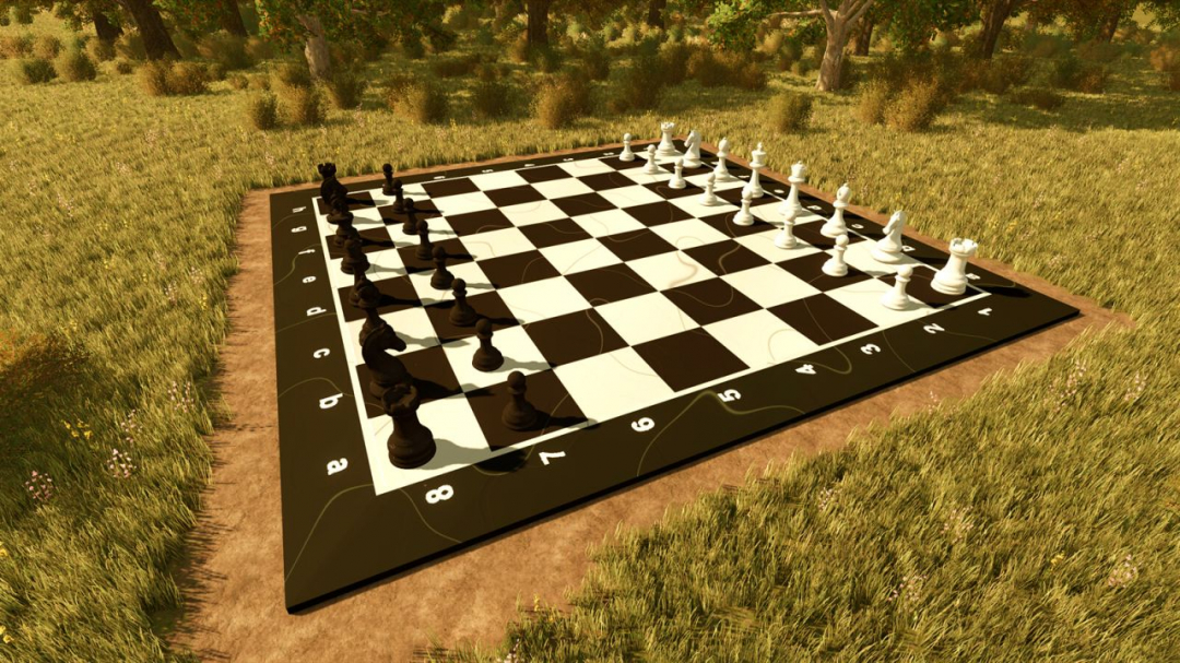 Playable Garden Chess Set V1.0