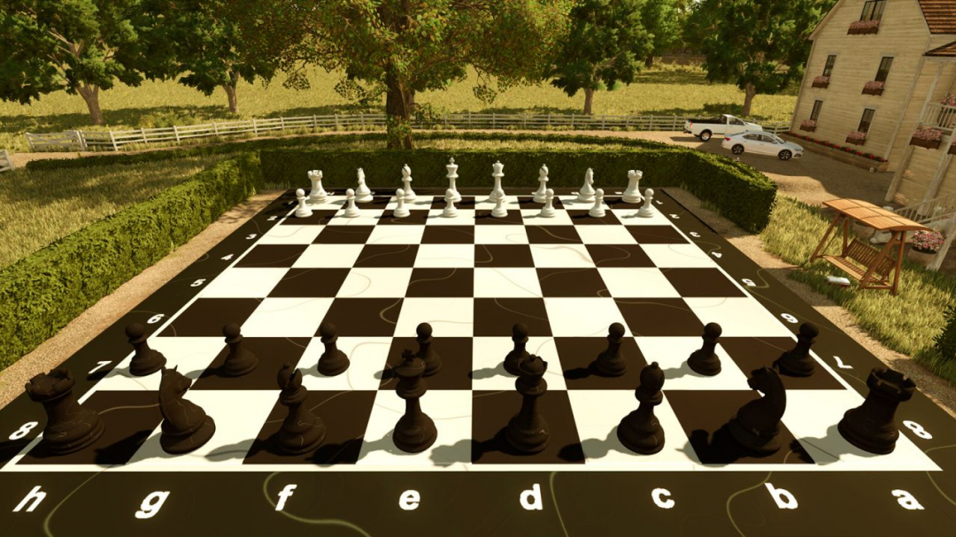 Playable Garden Chess Set V1.0
