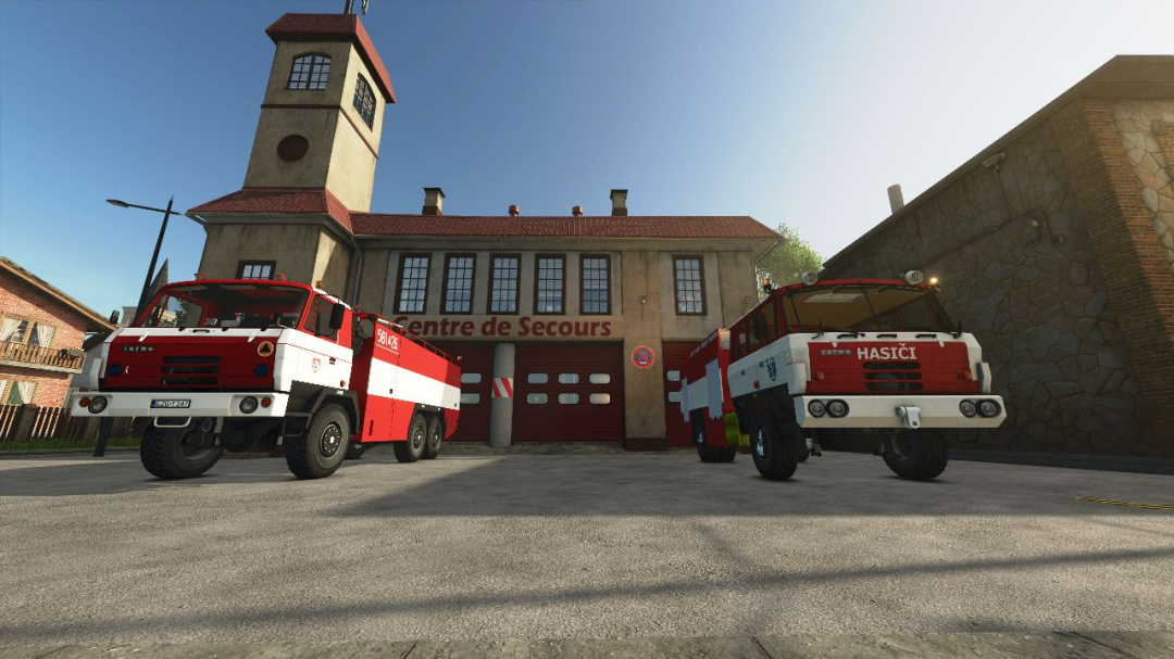 Tatra Fire Trucks Pack V1.0