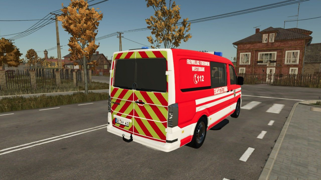 Volkswagen Crafter ELW1 FFW Westerrade V1.0
