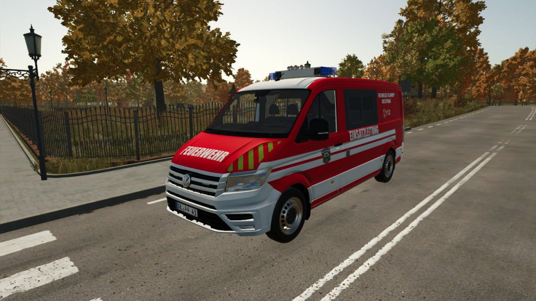 Volkswagen Crafter ELW1 FFW Westerrade V1.0