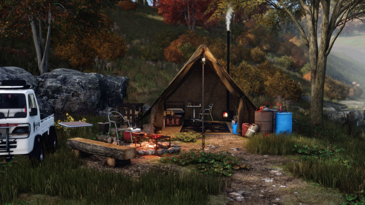 fs25-mods,  Canvas Tent V1.0
