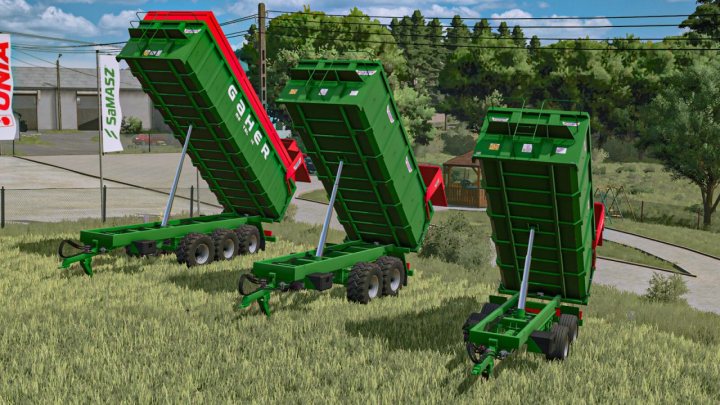 fs25-mods,  Gaher Metalic Tipping Trailer Pack V1.5