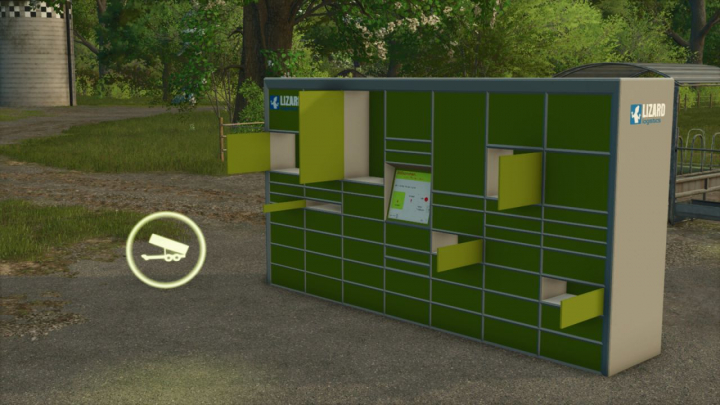 fs25-mods,  Lizard Parcel Locker Pack V1.0