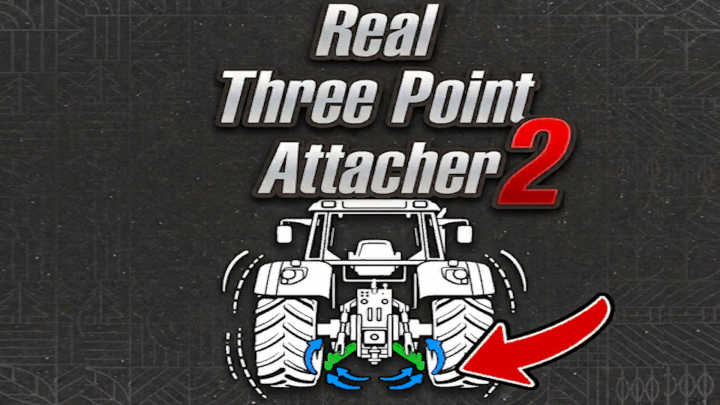 fs25-mods,  Real Three Point Attacher 2.0 V2.0