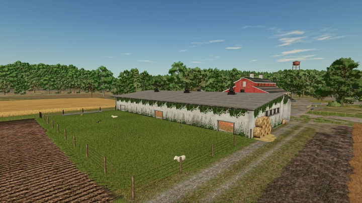 fs25-mods, Sheep barn medium V1.0