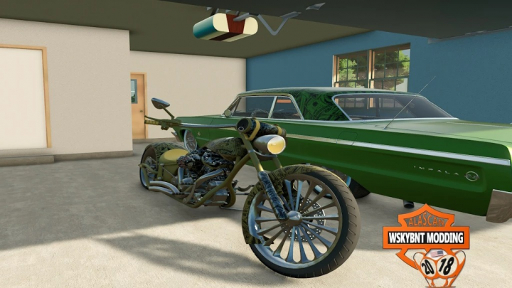 fs25-mods,  WSKYBNT big bear choppa v1.0