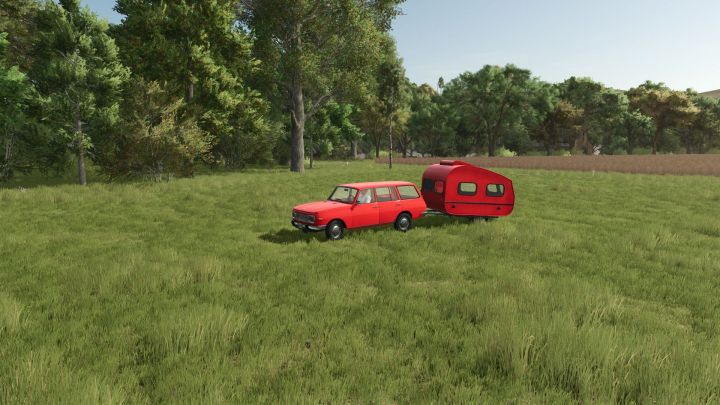 fs25-mods,  Wartburg 353 Tourist with caravan v1.0