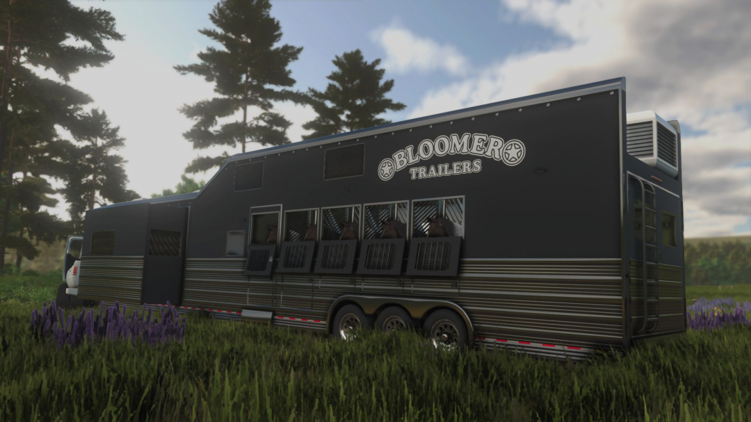 2025 Bloomer 5-horse gooseneck trailer V2.0