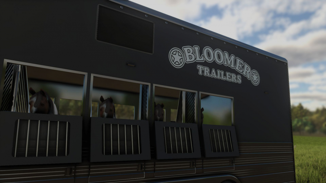 2025 Bloomer 5-horse gooseneck trailer V2.0