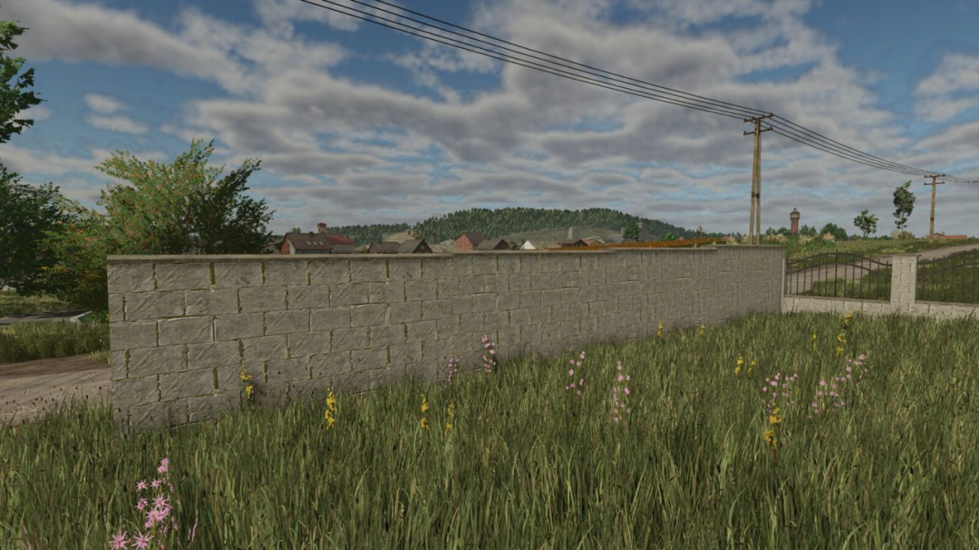 Concrete Tile Fence (Prefab) V1.0