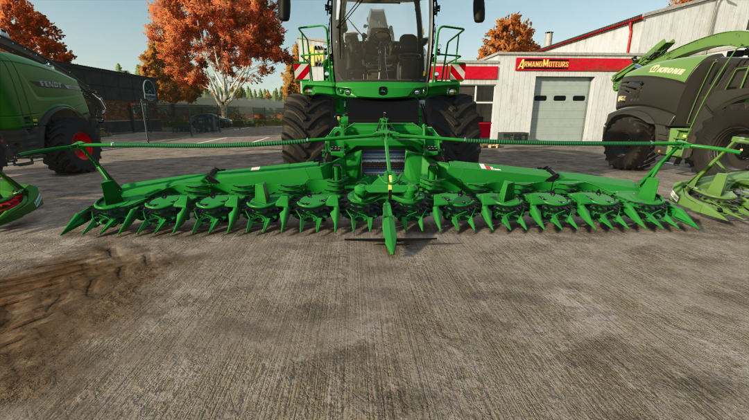 Cutting unit pack for forage harvesters V1.2