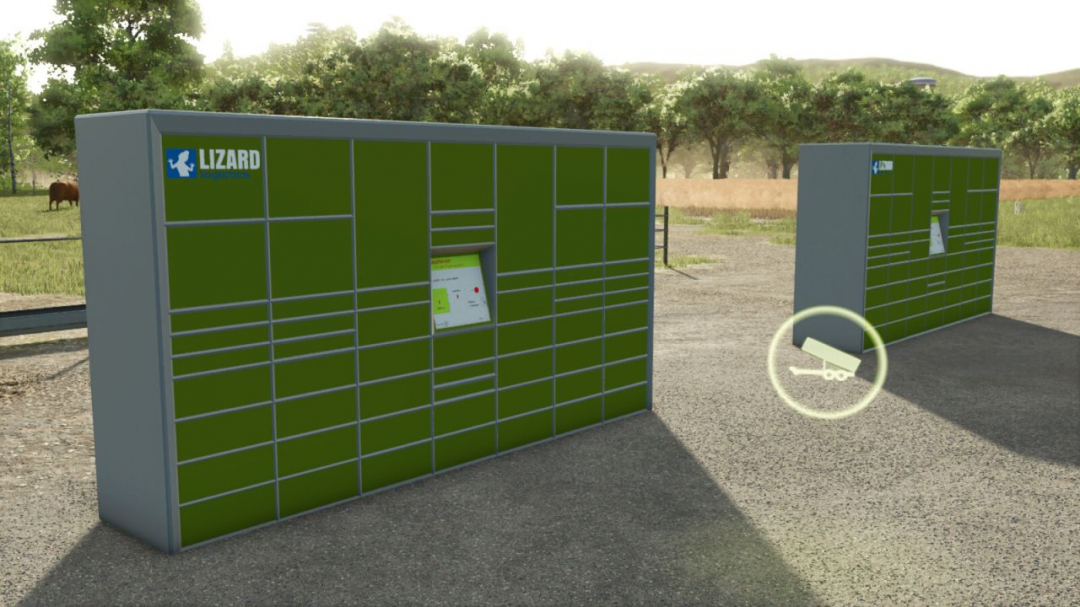 Lizard Parcel Locker Pack V1.0