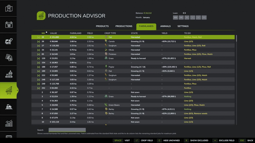 Production Advisor V1.0.0.1